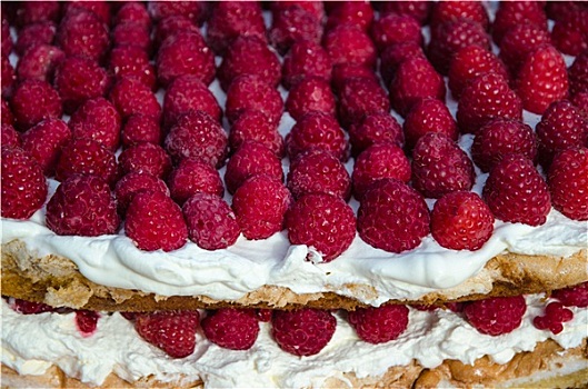 自制,树莓蛋糕