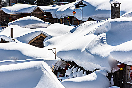 黑龙江雪乡风景