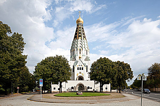 教堂,莱比锡,萨克森,德国,欧洲