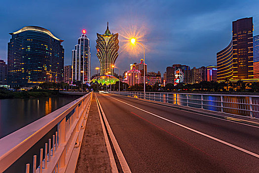 澳门城市夜景