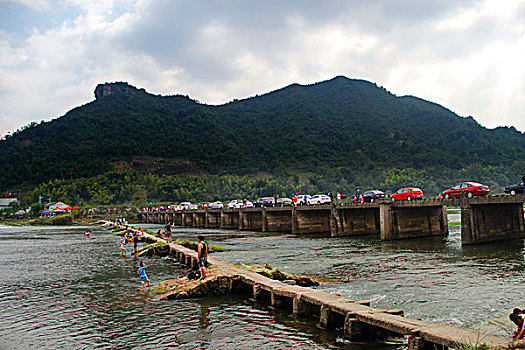 风景游人