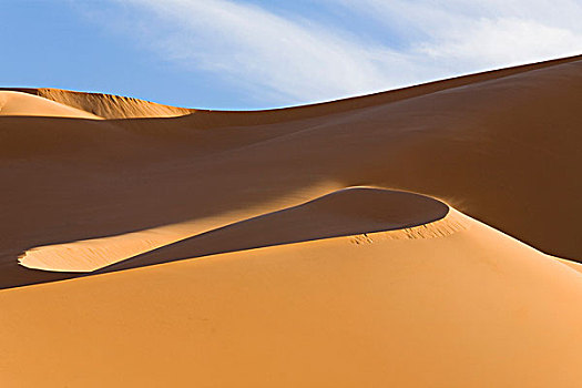 沙子,沙丘,利比亚,沙漠,撒哈拉沙漠,北非,非洲