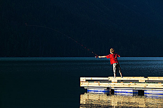 钓鱼,不列颠哥伦比亚省,加拿大