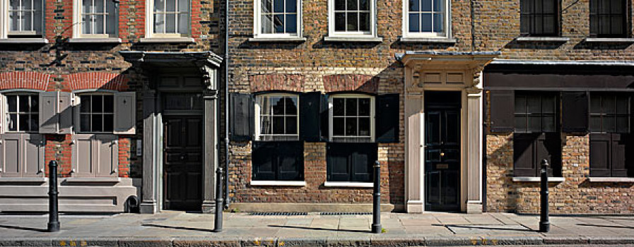 乔治时期风格,住房,斯匹泰尔费尔茨,伦敦