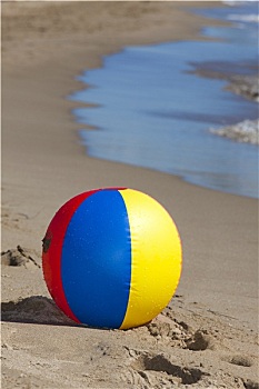 海岸,水皮球