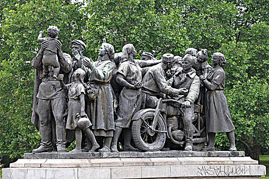 纪念建筑,苏联,军队,索非亚,保加利亚,欧洲