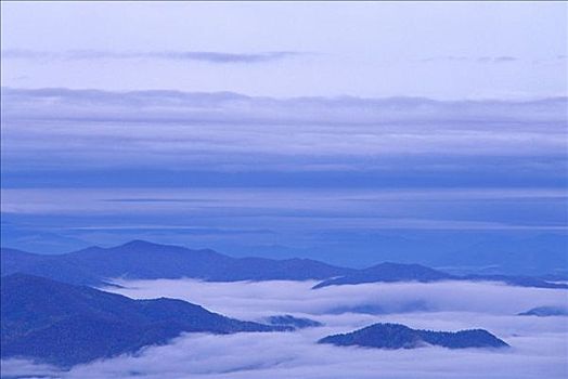 大烟山,公园,田纳西,美国