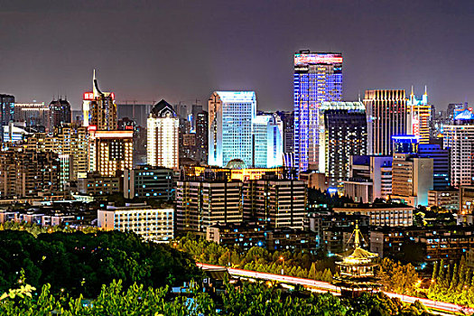 杭州城市夜景