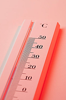 温度计,测量,热,摄氏