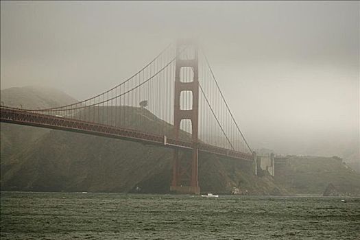 仰视,桥,金门大桥,旧金山,加利福尼亚,美国