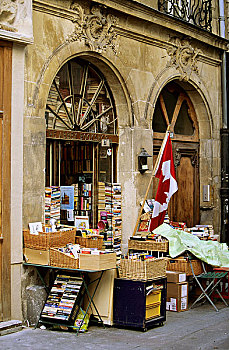 法国,巴黎,教堂,书店
