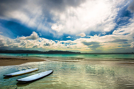 菲律宾长滩岛美景如画