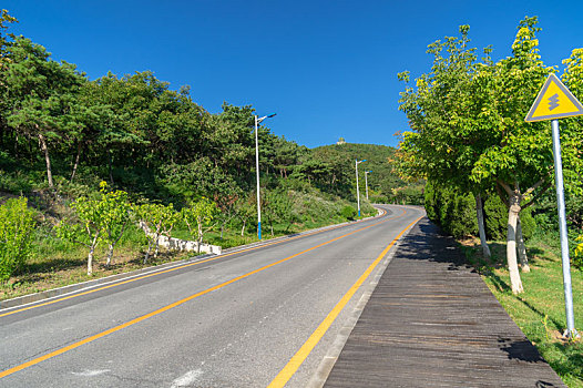 夏末初秋大连滨海路风光