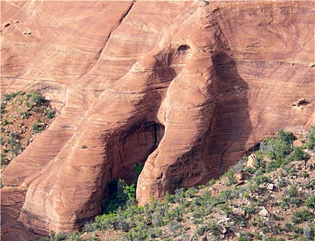 石头,形状,峡谷
