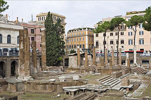 挖掘,庙宇,罗马,共和国,时期,区域,阿根廷,意大利,欧洲