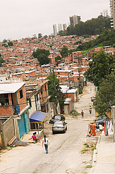 棚户区,圣保罗,巴西