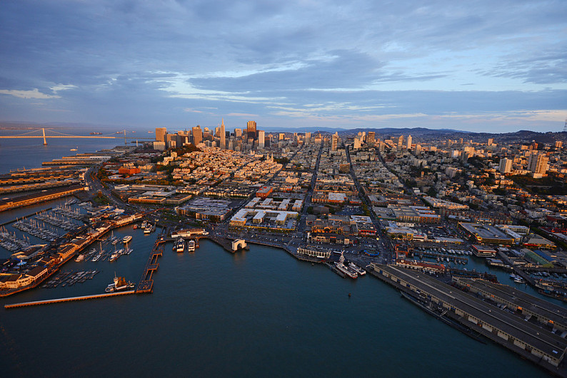 旧金山湾区港口图片