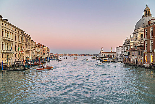 大运河,圣玛丽,健康,大教堂,威尼斯,威尼托,意大利