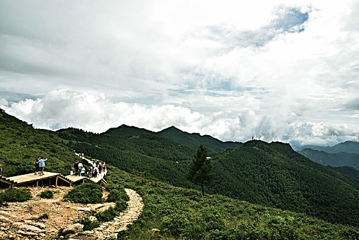 河北省石家庄市平山县驼梁风景区