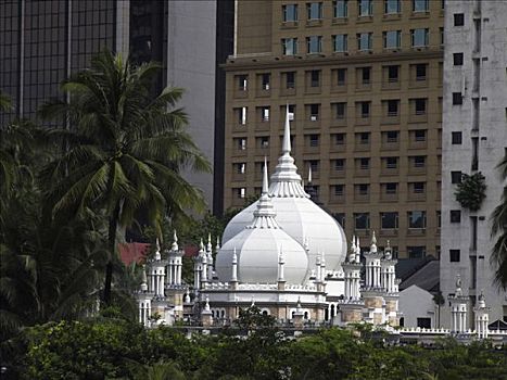 圆顶,清真寺,吉隆坡,马来西亚,亚洲