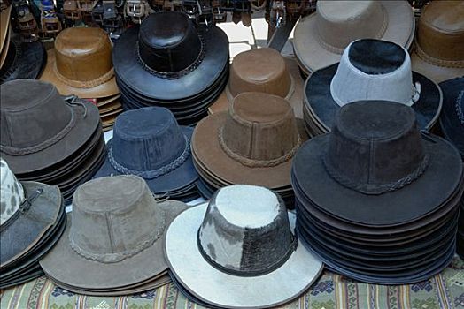 危地马拉,齐齐卡斯提南哥,市场,帽子