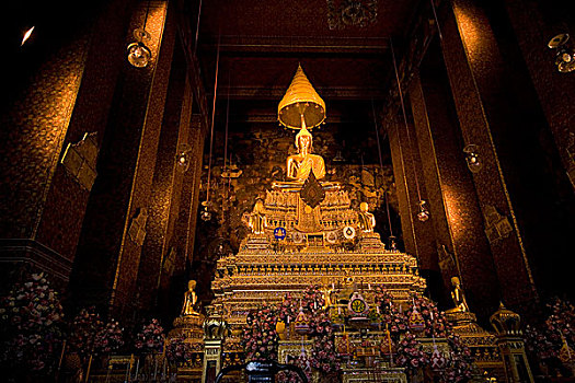佛,庙宇,皇宫,曼谷,泰国,一月,2007年