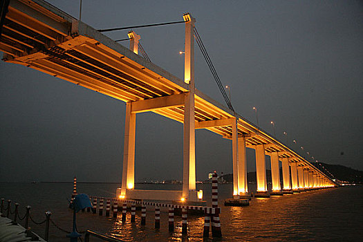 珠海大桥夜景