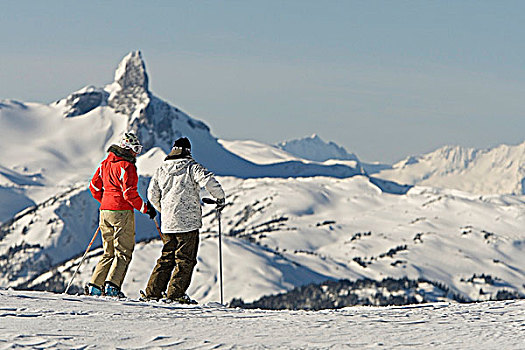 边远地区,滑雪,不列颠哥伦比亚省,加拿大