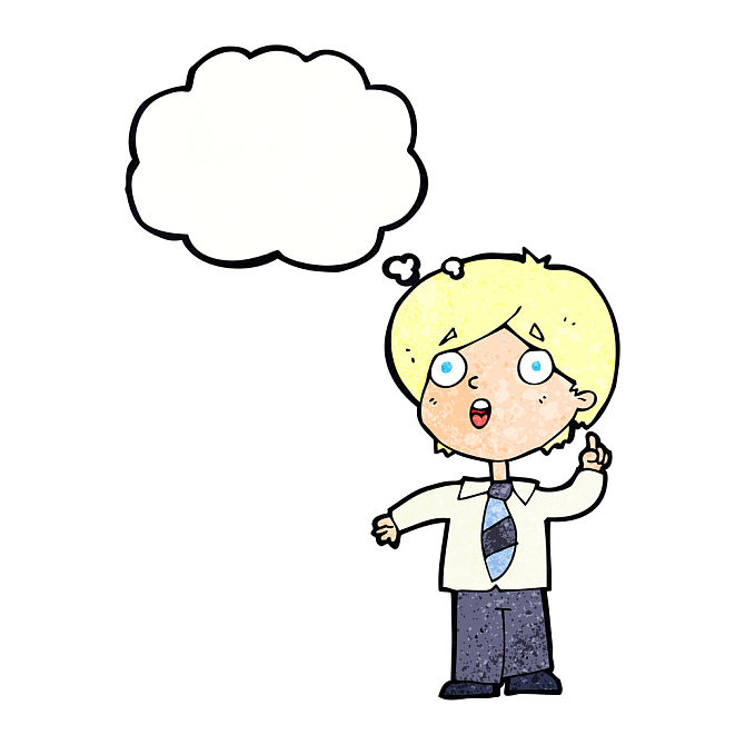 卡通,男生,回答,疑问,思考,泡泡_高清图片_全景视觉