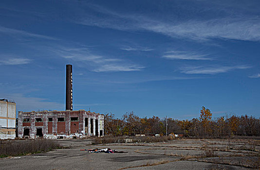 工厂,底特律,密歇根,美国