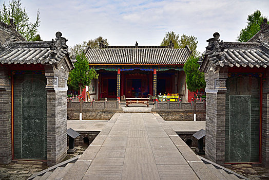 三国历史文化名城,河南许昌霸陵桥关帝庙