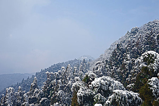 冬日衡山