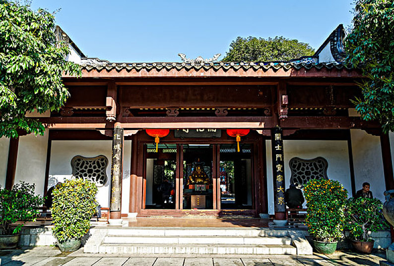 福州西湖公园开化寺_高清图片_全景视觉