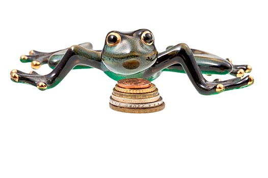陶瓷,青蛙,硬币