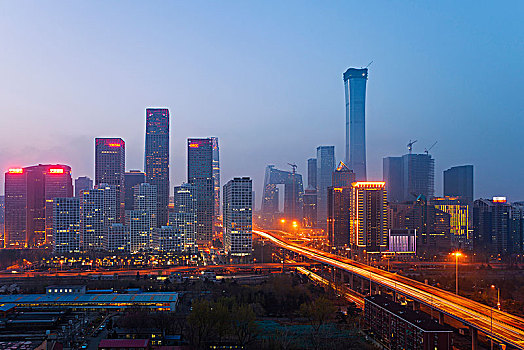 北京cbd地区景观