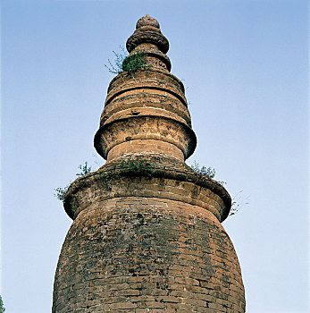 河南登封嵩山少林寺佛塔