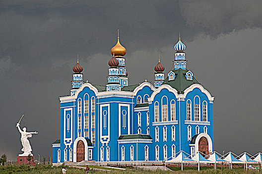 满洲里市俄罗斯风格建筑