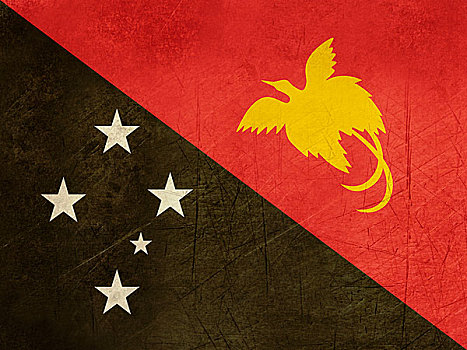 低劣,巴布亚新几内亚,旗帜
