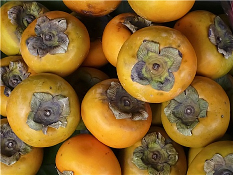 柿子,市场,泰国