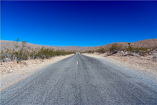 死亡谷国家公园,无限,道路