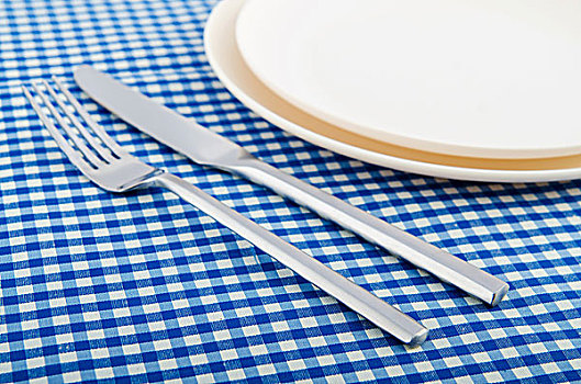 桌面布置,刀,叉子