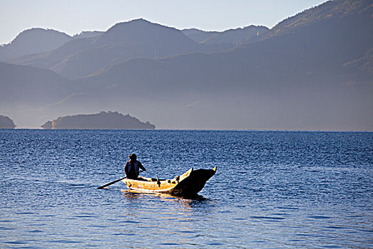 四川云南泸沽湖