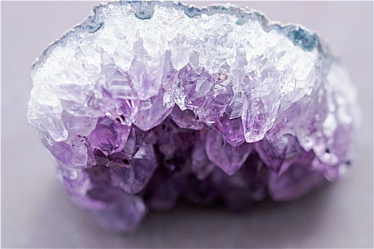自然,紫水晶,微距