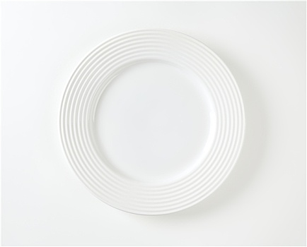 白色,瓷器,盘子,宽,边缘
