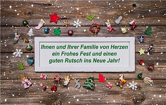圣诞贺卡,彩色,装饰,德国,文字,圣诞快乐,新年快乐