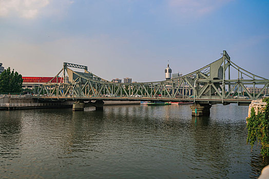 天津海河解放桥