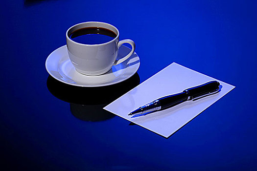 白色,杯子,黑咖啡,商务,工作场所