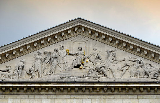 门楣,宫殿,国家,座椅,比利时,联邦,议会,布鲁塞尔,区域,欧洲