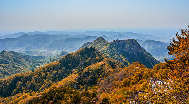 天津蓟州,盘山风景区风光作品