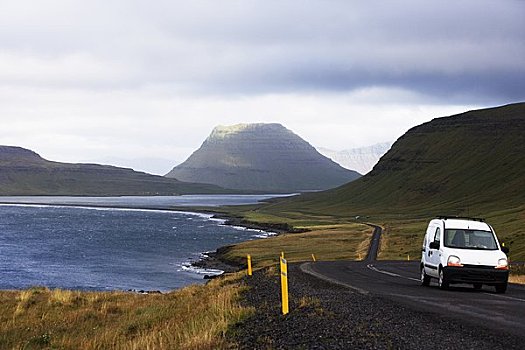 汽车,驾驶,斯奈山半岛,半岛,冰岛